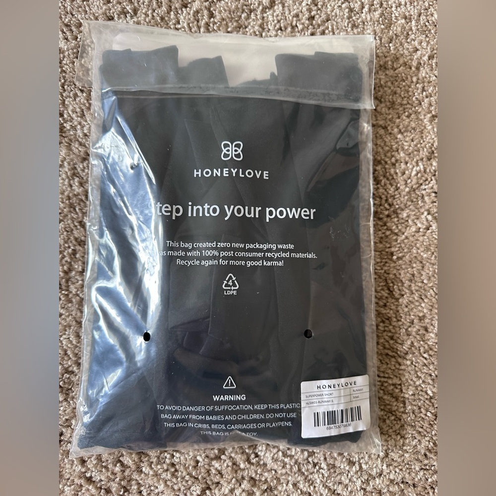 NWT Honeylove Superpower Short Black Shapewear - Picture 5 of 7